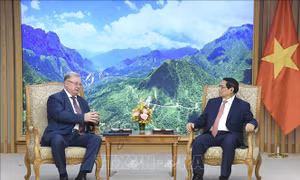 Thủ tướng Phạm Minh Chính tiếp Chủ tịch Hội Luật gia Liên bang Nga