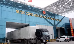 Kim ngạch xuất nhập khẩu hàng hóa qua Cửa khẩu quốc tế Móng Cái tăng 24%