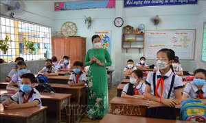 Hoàn thành sắp xếp mạng lưới trường học, đảm bảo kịp thời đón năm học mới 