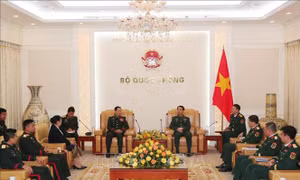 Triển khai hiệu quả các nội dung hợp tác quốc phòng Việt Nam - Lào