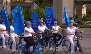 Chung tay hành động vì không khí sạch và giao thông xanh