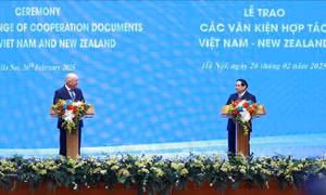 Thủ tướng Việt Nam và New Zealand họp báo chung: Hai nước nâng cấp quan hệ lên Đối tác Chiến lược Toàn diện