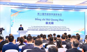Sôi nổi chương trình Gặp gỡ hữu nghị thanh niên Việt Nam – Trung Quốc năm 2025