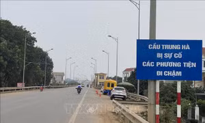 Phân luồng phương tiện lưu thông từ Hà Nội đi thành phố Việt Trì, Phú Thọ