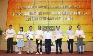 Ngày Báo chí cách mạng Việt Nam: Vinh danh các tác phẩm báo chí tiêu biểu