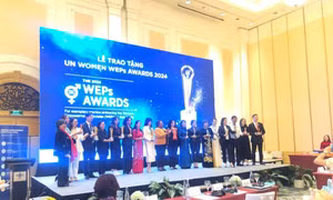 Mười bảy doanh nghiệp Việt Nam được nhận giải thưởng UN Women WEPs Awards 2024