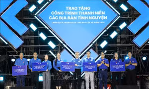 Màu áo xanh tình nguyện với nhiều hoạt động ý nghĩa