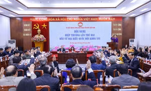 Hội nghị hiệp thương lần thứ hai thống nhất danh sách 217 người ở Trung ương được giới thiệu ứng cử