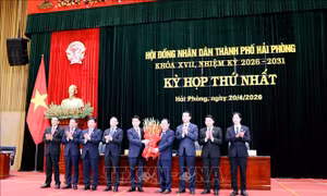 Phê chuẩn ông Đỗ Thành Trung giữ chức Chủ tịch UBND TP Hải Phòng