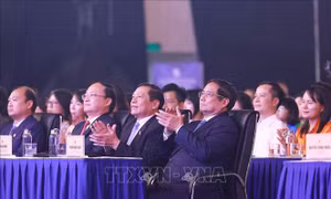 Thủ tướng Phạm Minh Chính dự Lễ trao Giải Báo chí Quốc gia lần thứ XIX