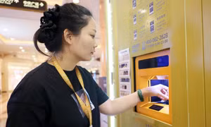 Máy ATM ‘thế hệ mới’ gây sốt tại Trung Quốc