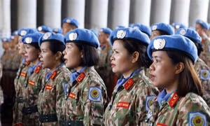 Phụ nữ Quân đội khẳng định vai trò kiến tạo, đóng góp cho hòa bình và an ninh