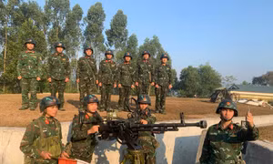 Xuân của lính canh trời