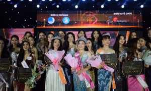 Trịnh Huyền Mai đăng quang Hoa khôi Sinh viên Việt Nam 2023
