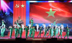 Hội thi tuyên truyền lưu động kỷ niệm 'Ngày mở đường Hồ Chí Minh - Ngày truyền thống bộ đội Trường Sơn'