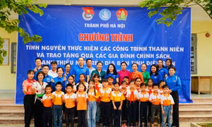 Hành trình về nguồn 'Ký ức Điện Biên' năm 2024 của tuổi trẻ Thủ đô