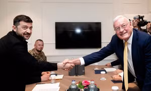 Tổng thống Ukraine cung cấp thông tin về cuộc gặp đặc phái viên Mỹ