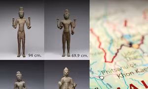 Sau hơn 60 năm, bốn cổ vật của Thái Lan ở bảo tàng Mỹ sắp được hồi hương