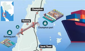 Trung Quốc quan tâm dự án ‘cầu cạn’ kết nối Thái Bình Dương - Ấn Độ Dương của Thái Lan