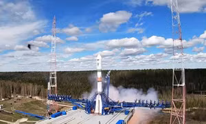 Video Nga phóng vệ tinh quân sự lên quỹ đạo mục tiêu bằng tên lửa đẩy Soyuz-2.1b