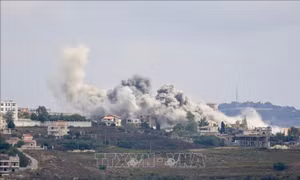 Israel không kích sâu bên trong lãnh thổ Liban