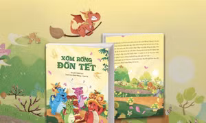 Xóm Rồng đón Tết - lì xì năm mới cho thiếu nhi