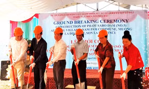 JICA hỗ trợ xây đập Sabo đầu tiên ở Việt Nam nhằm giảm lũ quét, sạt lở đất