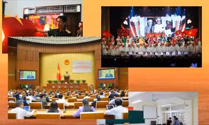 Tưng bừng không khí ngày lễ lớn; Hội nghị Đại biểu Quốc hội chuyên trách; Xúc động những tấm gương cứu người