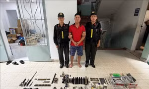 Triệt phá đường dây mua bán vũ khí quy mô lớn