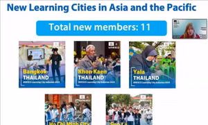 TP Hồ Chí Minh và Sơn La là thành viên 'Mạng lưới thành phố học tập toàn cầu'