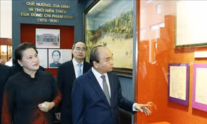 Chủ tịch nước dự Lễ kỷ niệm 110 năm Ngày sinh Chủ tịch Hội đồng Bộ trưởng Phạm Hùng