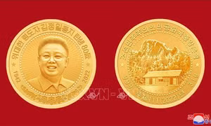 Triều Tiên phát hành đồng tiền xu kỷ niệm sinh nhật cố lãnh tụ Kim Jong-il