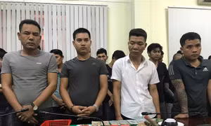 Triệt phá sòng xóc đĩa tiền tỷ của Thành 'Bò' tại TP Hồ Chí Minh