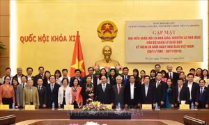 Gặp mặt đại biểu Quốc hội là nhà giáo, cán bộ quản lý giáo dục