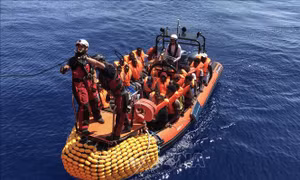 Lật thuyền ở ngoài khơi Mauritania, 58 người thiệt mạng 