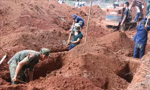 Phát hiện, quy tập 58 hài cốt liệt sỹ tại huyện biên giới Lộc Ninh, Bình Phước