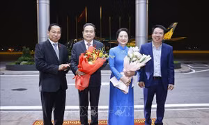 Chủ tịch Quốc hội Trần Thanh Mẫn lên đường dự Đại hội đồng IPU-152 và thăm chính thức Italy
