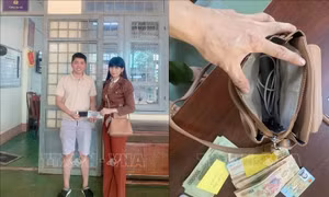 Lan tỏa hành động đẹp - nhặt được của rơi, trả lại người đánh mất