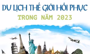 Du lịch thế giới hồi phục trong năm 2023