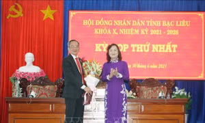 Bí thư Tỉnh ủy Bạc Liêu Lữ Văn Hùng trúng cử chức danh Chủ tịch HĐND tỉnh khóa X