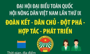 Đại hội đại biểu toàn quốc Hội Nông dân Việt Nam lần thứ IX