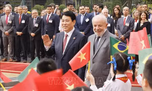 Tổng thống Brazil kết thúc tốt đẹp chuyến thăm cấp Nhà nước đến Việt Nam