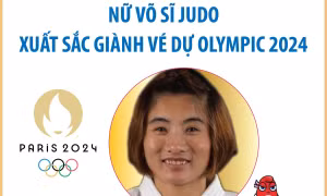 Hoàng Thị Tình - Nữ võ sĩ judo xuất sắc giành vé dự Olympic Paris 2024