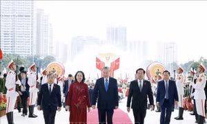 Tổng Bí thư Tô Lâm và Chủ tịch nước Lương Cường dự khai mạc Đại hội Thi đua yêu nước toàn quốc lần thứ XI