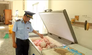 Tiêu hủy hơn 4 tấn thịt, nội tạng lợn không rõ nguồn gốc