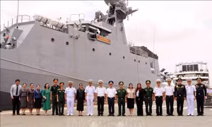 Tàu Hải quân Thái Lan thăm hữu nghị Thành phố Hồ Chí Minh