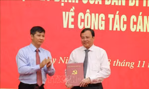 Điều động, chỉ định ông Lê Văn Hẳn giữ chức Phó Bí thư Tỉnh ủy Tây Ninh
