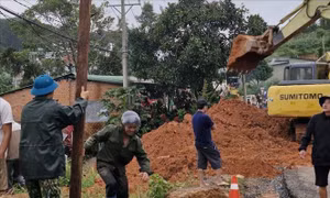 Vụ sạt lở tại Lâm Đồng: Hai người thương vong, Quốc lộ 27 đã thông tuyến