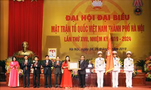 Khai mạc Đại hội đại biểu Mặt trận Tổ quốc Việt Nam thành phố Hà Nội