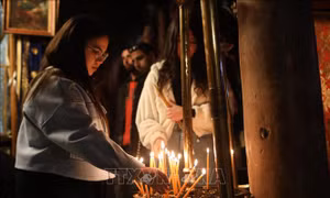 Người Palestine nỗ lực khôi phục không khí Giáng sinh tại Thánh địa Bethlehem